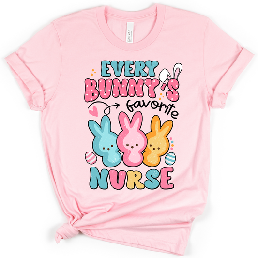 Every Bunny's Favorite Nurse Full Color DTF Transfers