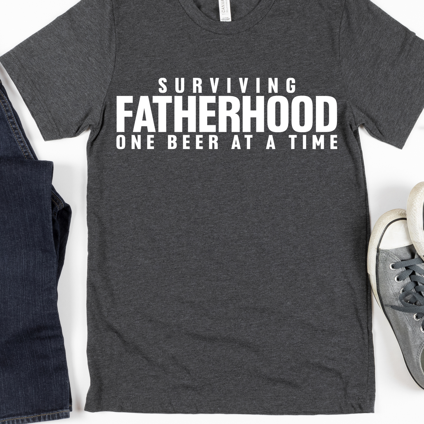 Surviving Fatherhood One Beer At A Time Full Color DTF Transfers