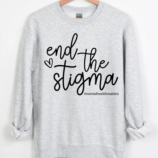 End The Stigma Mental Health Full Color DTF Transfers