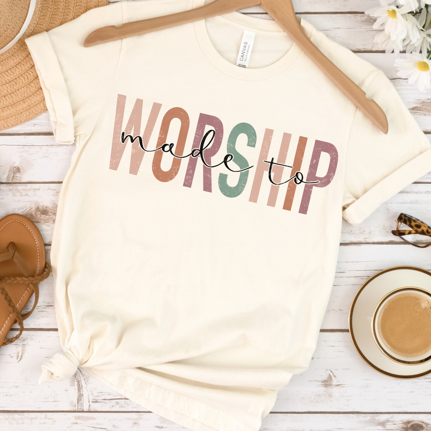 Made To Worship Full Color DTF Transfers