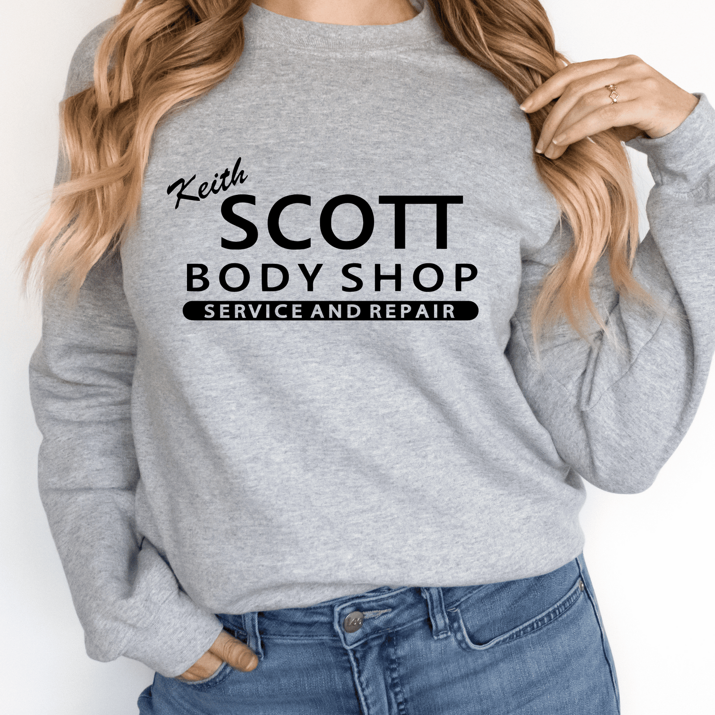 Keith Scott Body Shop and Service & Repair One Tree Hill Full Color DTF Transfers