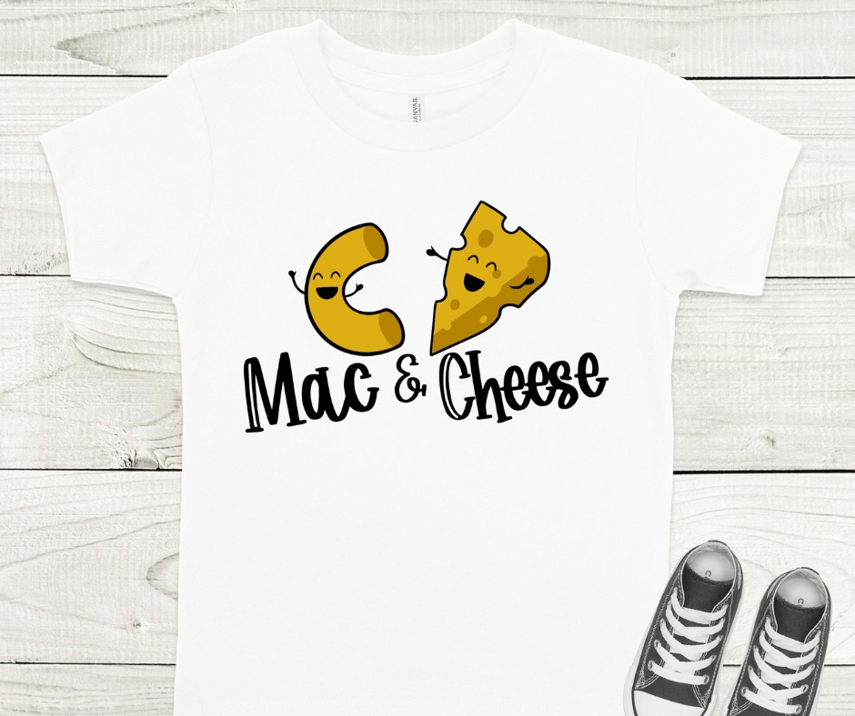 Mac & Cheese Full Color DTF Transfer