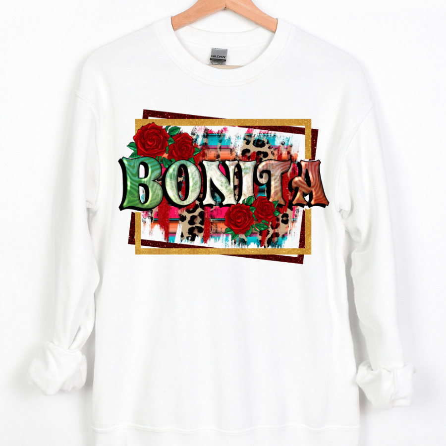 Bonita Roses Serape Full Color DTF Transfers