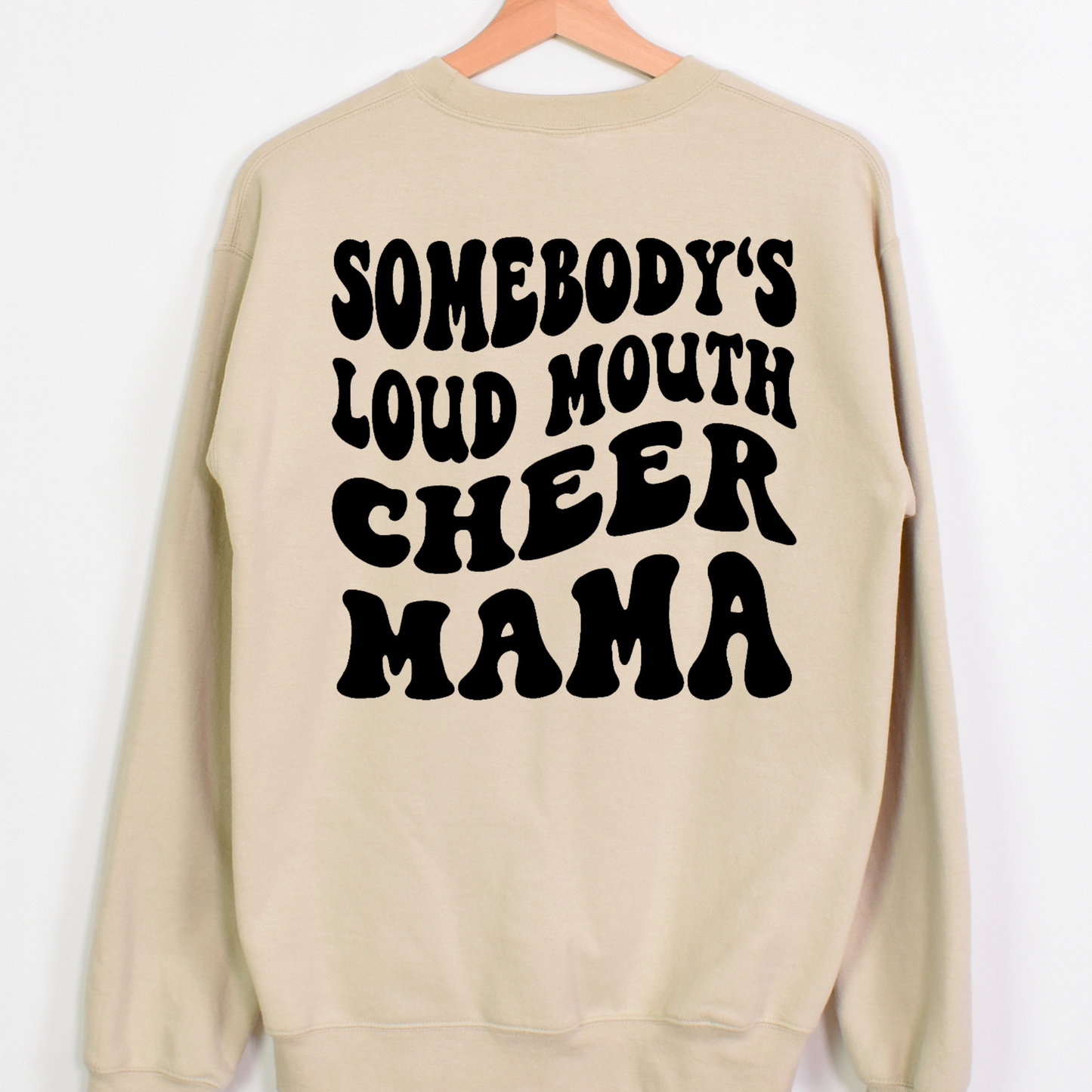 Somebody’s Loud Mouth Cheer Mama Full Color DTF Transfer