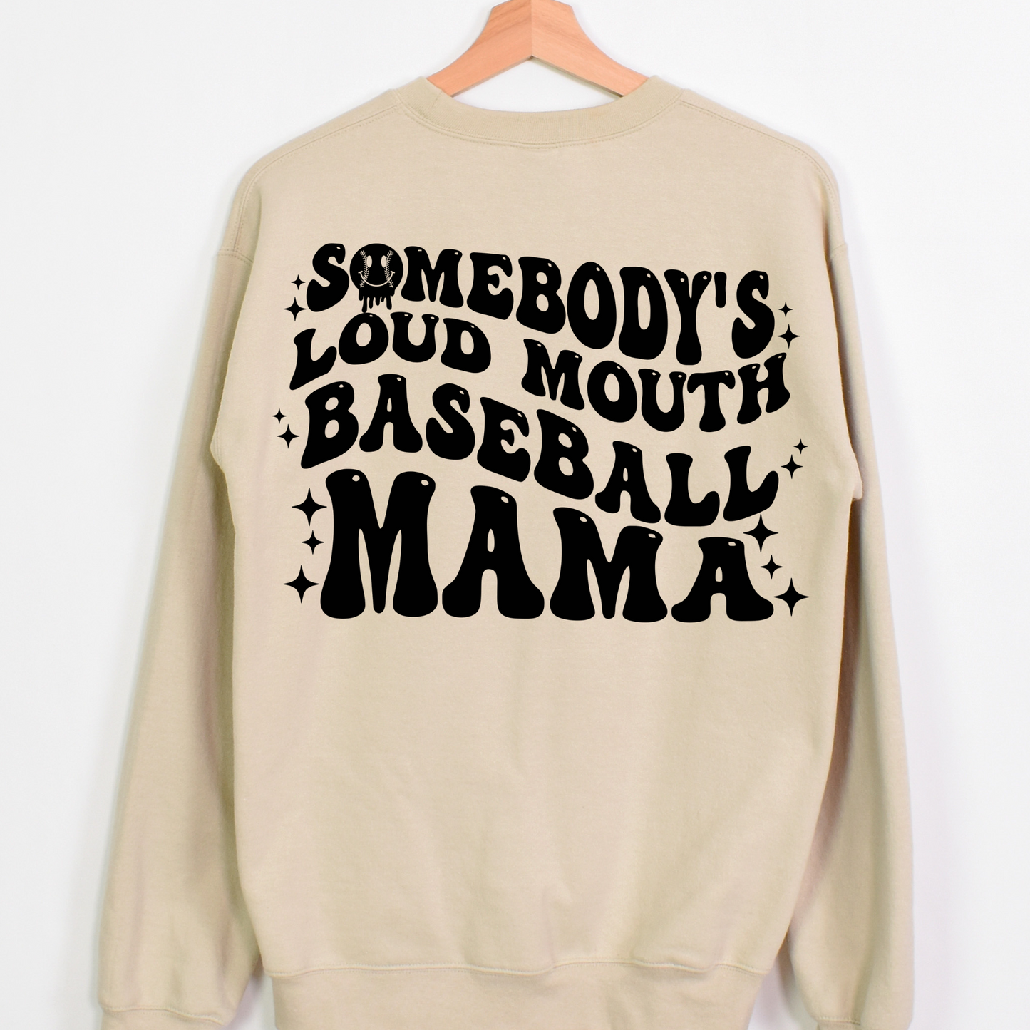 Somebody’s Loud Mouth VARIOUS SPORTS (Baseball - Softball - Basketball - Soccer - Volleyball - Football) Mama Full Color DTF Transfer