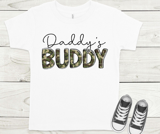 Daddy's Buddy Camo Full Color DTF Transfer