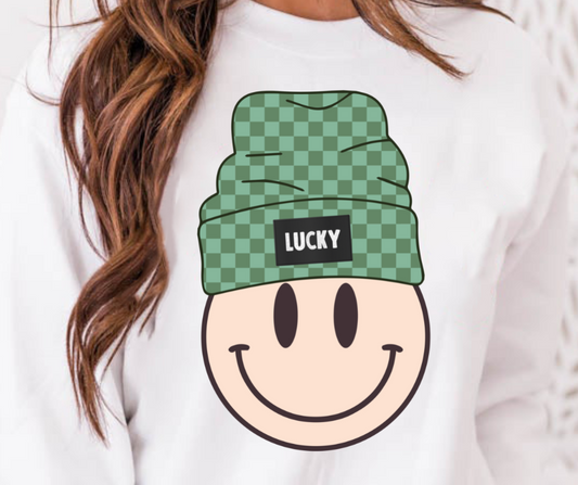 Lucky Beanie St Patrick’s Day Full Color DTF Transfers