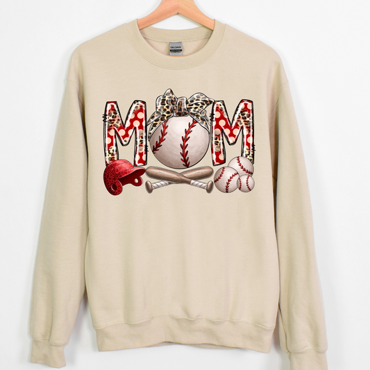 Baseball Mom Leopard Pokadot Full Color DTF Transfers