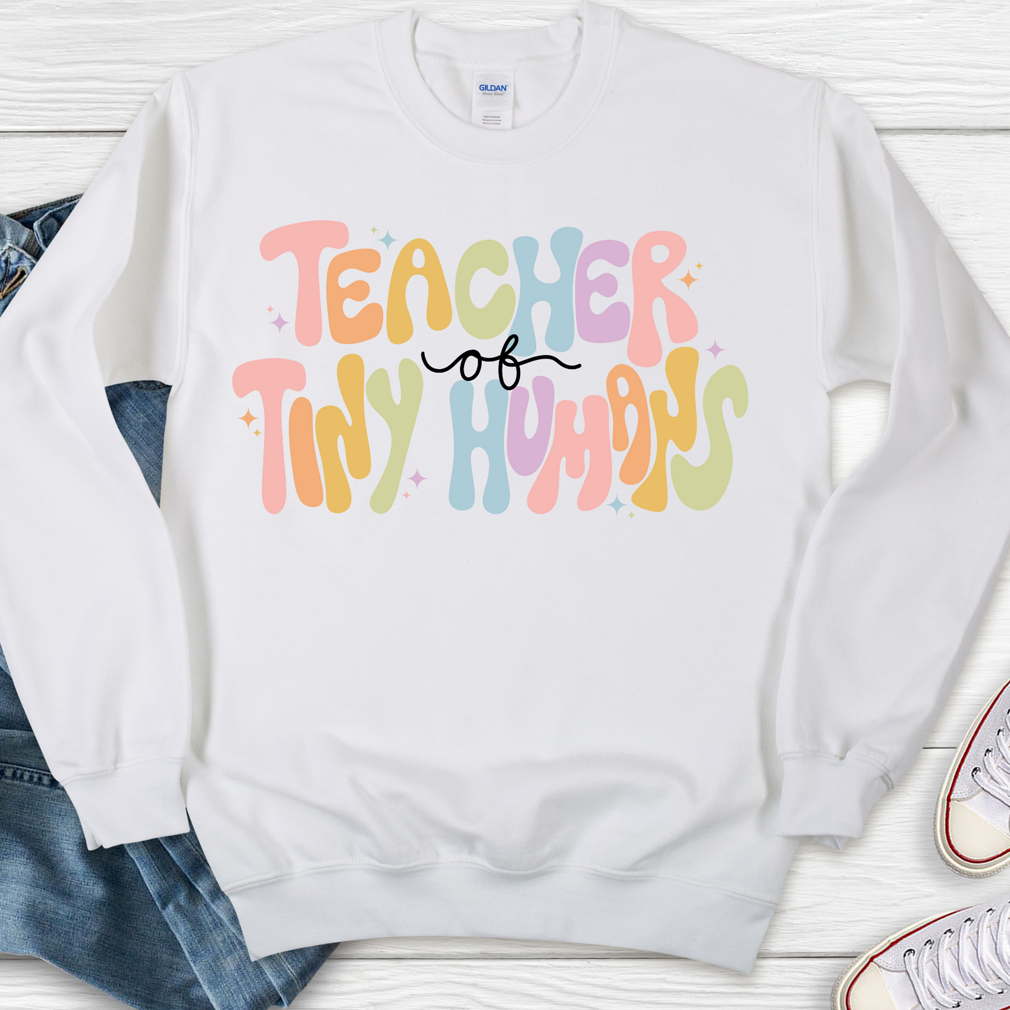 Teacher of Tiny Humans Full Color DTF Transfer