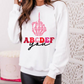 ABCDEF You Middle Finger Valentines Colors Full Color DTF Transfers