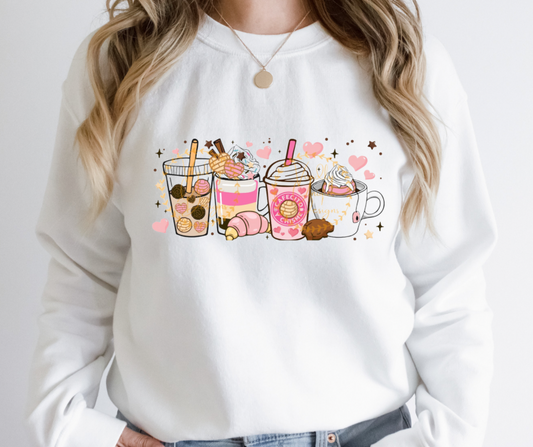 Cafecito y Chisme Coffee Full Color DTF Transfers