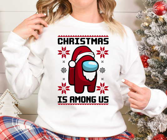 Christmas Is Among Us Full Color DTF Transfer