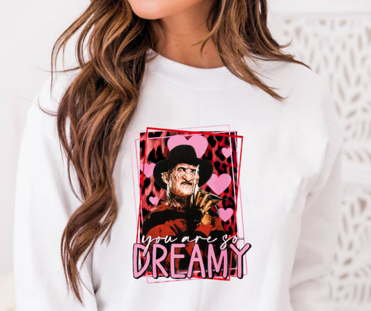 Freddy Krueger You Are So Dreamy Full Color DTF Transfer