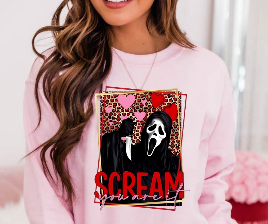 Scream You Are It Full Color DTF Transfer