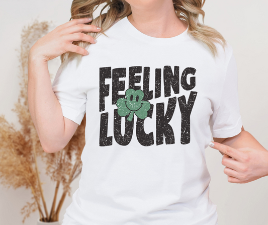 Feeling Lucky Clover Full Color DTF Transfers