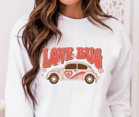 Love Bug Valentines Full Color DTF Transfer