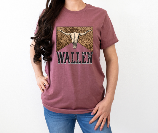 Leopard Wallen Western Full Color DTF Transfer