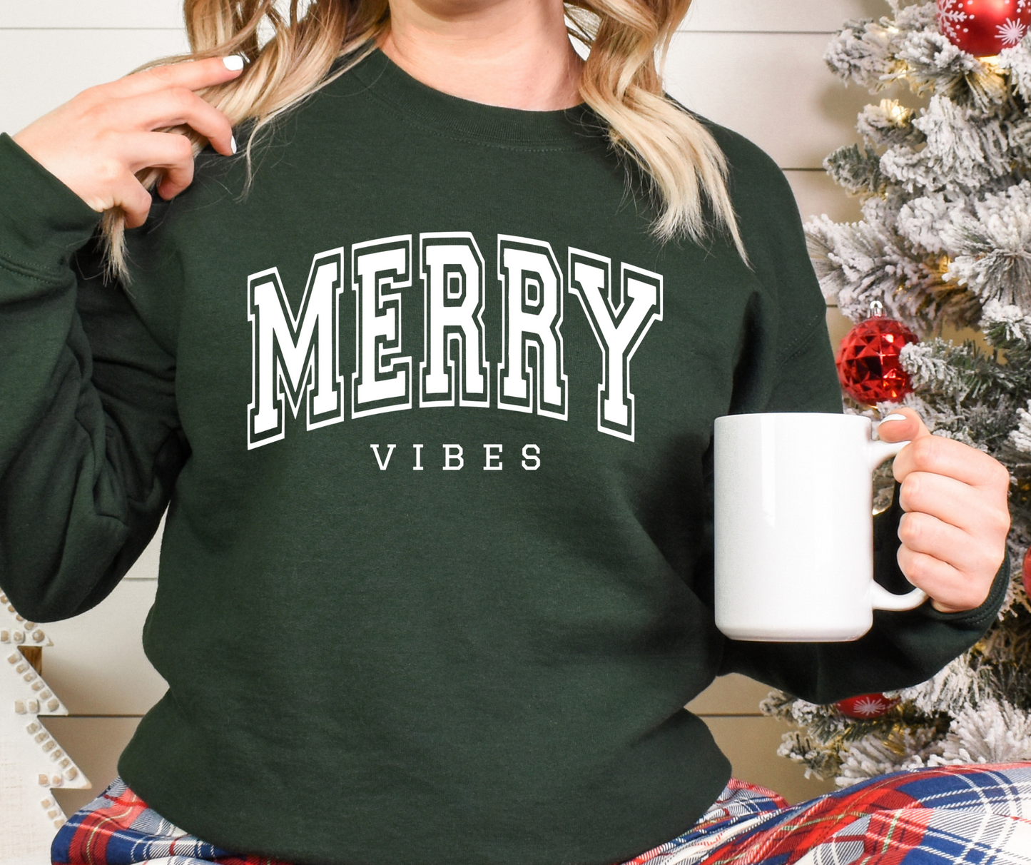 Merry Vibes Full Color DTF Transfer