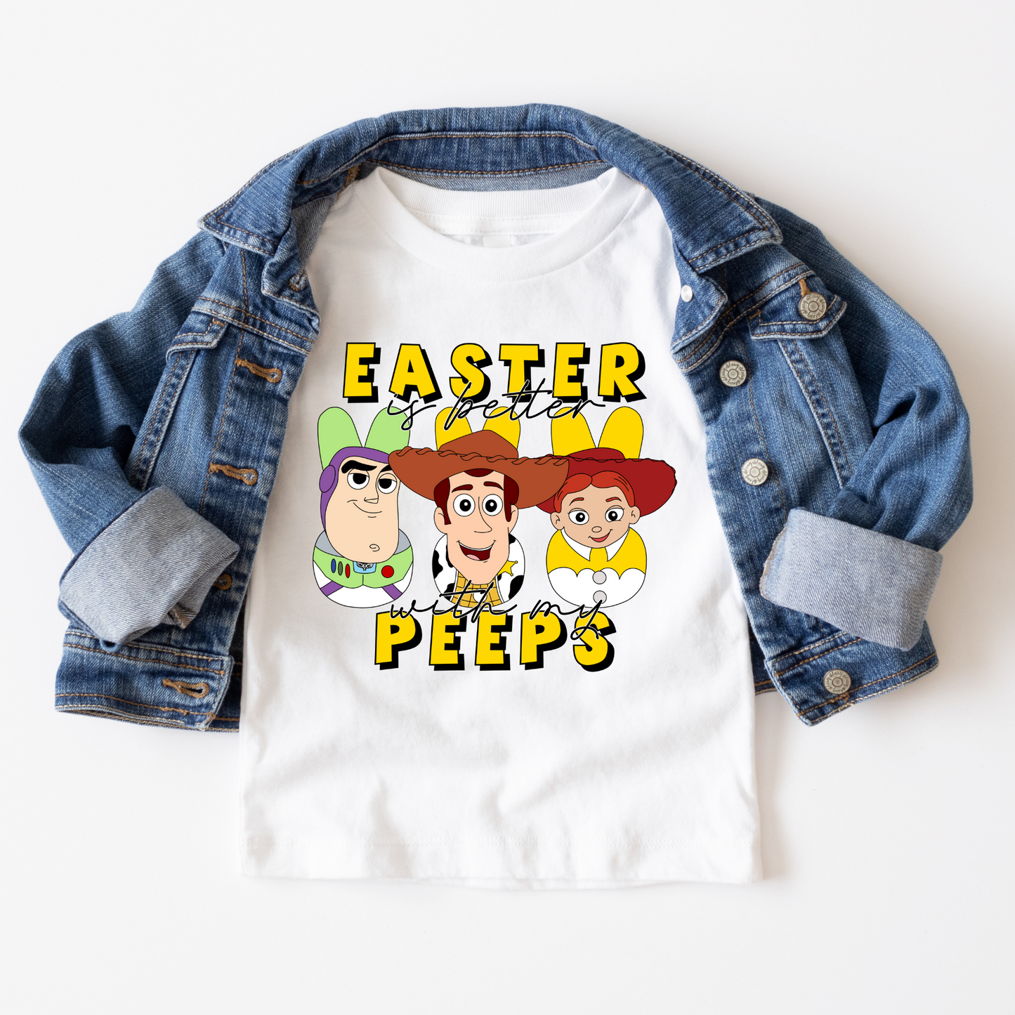 Easter Is Better With My Peeps (MULTIPLE OPTIONS) Full Color DTF Transfer