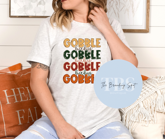 Gobble Baby Full Color DTF Transfer