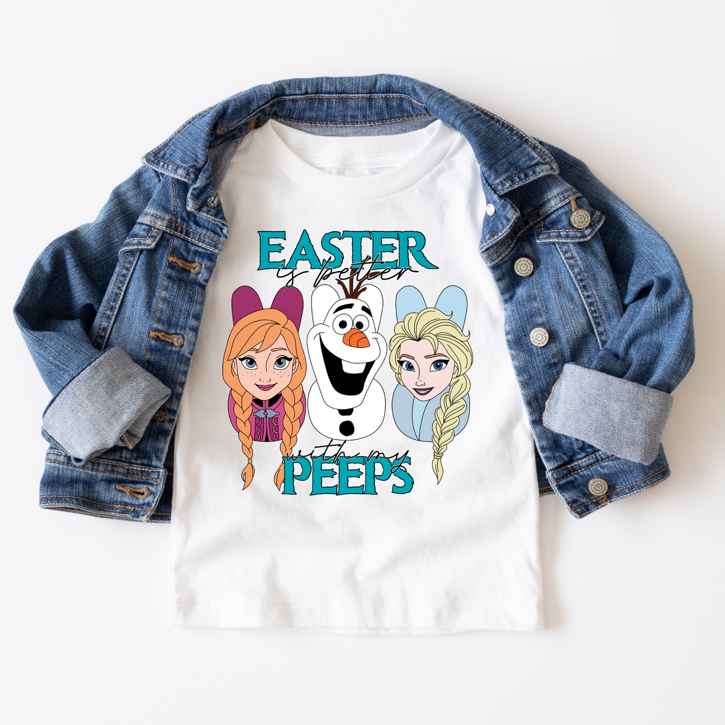 Easter Is Better With My Peeps (MULTIPLE OPTIONS) Full Color DTF Transfer