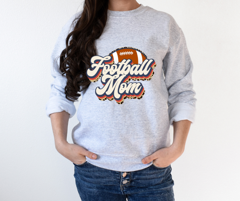 Football Mom Full Color DTF Transfer